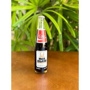 Vintage Coke Bottle Commemorative Mud island July 3, 1982 Memphis Tenn 10 oz